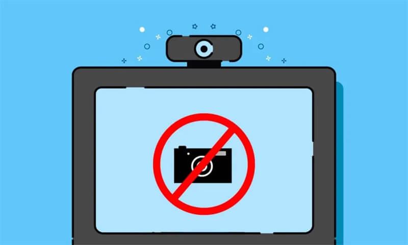 Laptop webcam not working issue resolved at a service center in Hyderabad